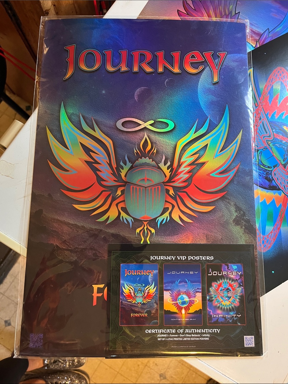 Journey VIP Poster 3 Pack